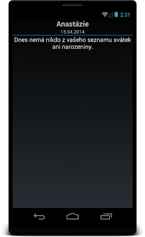 Svátky Screenshot 1