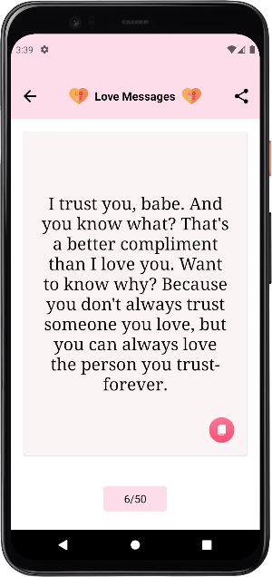 Love Messages Screenshot 2