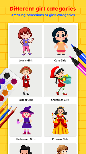Drawing Girl Sketch Step by Step Screenshot 1