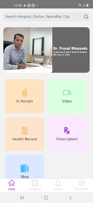 Dr.Prasad Bhagunde Clinic Screenshot 0