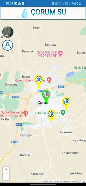 Çorum Su Screenshot 1