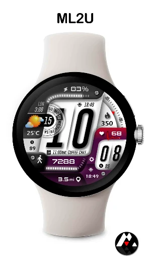 ML2U 280 Watch Face Screenshot 0