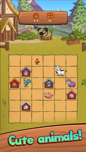 Farm & Aliens: Connect Puzzle Screenshot 3