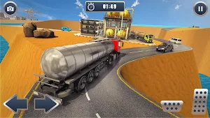 Offroad Oil Trailer Transport Screenshot 0