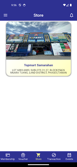 Topmart Member Screenshot 1