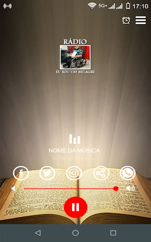 Rádio eu sou um Milagre Screenshot 1