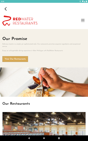 RedWater Restaurant Group Screenshot 3