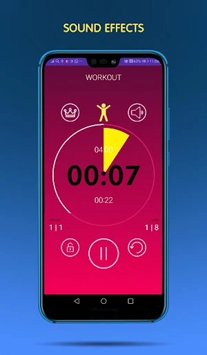 HIIT timer with music Screenshot 2