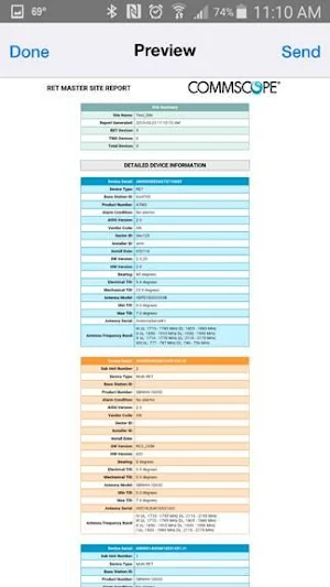 RET Master by CommScope Screenshot 3