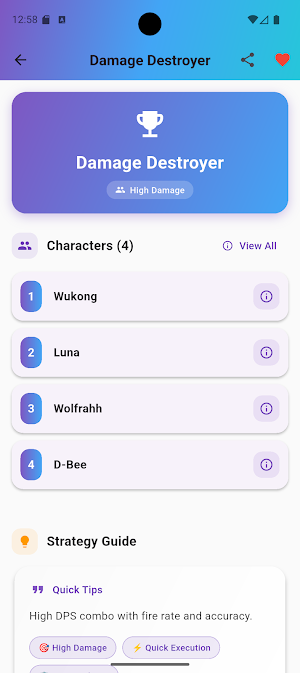 FF Combo - Character Combo Screenshot 3