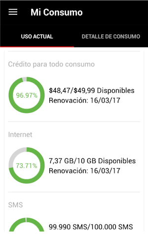 Mi Claro Argentina Screenshot 2
