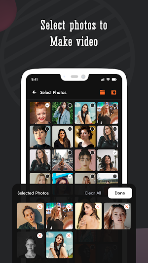DPix: Video Slideshow Maker Screenshot 1