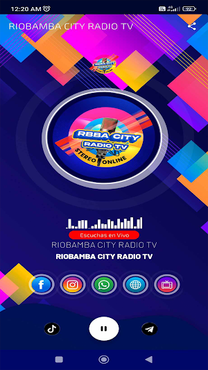 RIOBAMBA CITY RADIO TV Screenshot 1