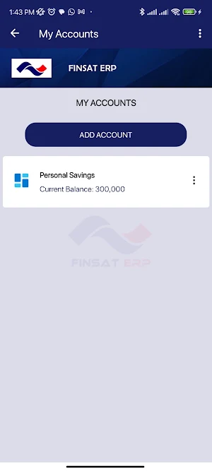 Finsat ERP Screenshot 2