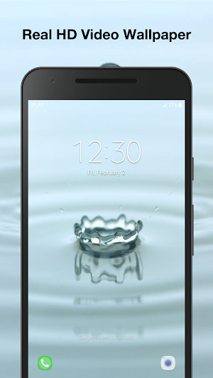 Water Drop Live Wallpaper Pro Screenshot 2