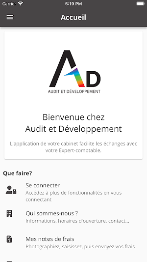 Audit et Développement Screenshot 0