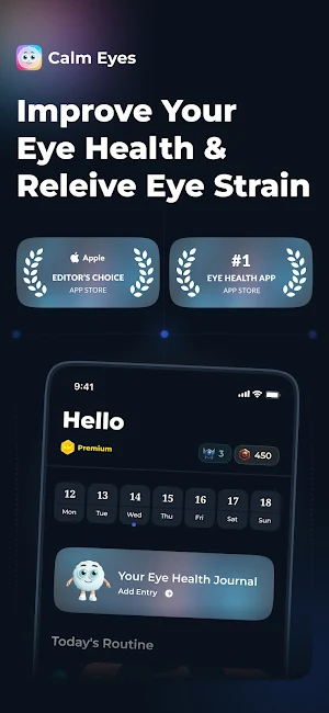 Calm Eyes AI: Eye Health Coach Screenshot 0