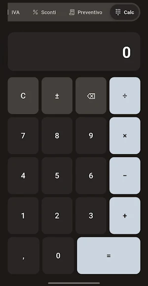 ScontIA Calc Screenshot 3
