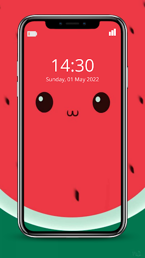 Cute Watermelon Wallpaper Screenshot 1
