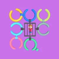Rotate Rings-Spin the Circles