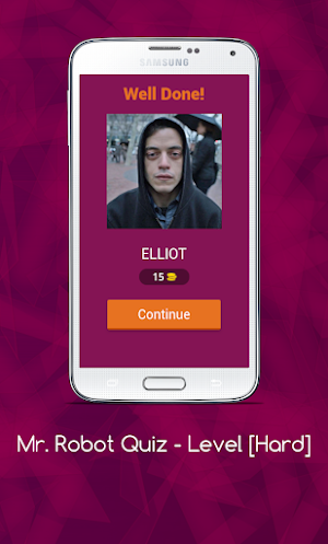 Mr. Robot Quiz - Level [Hard] Screenshot 1