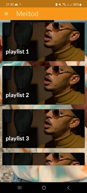 les chansons de Meiitod Screenshot 1