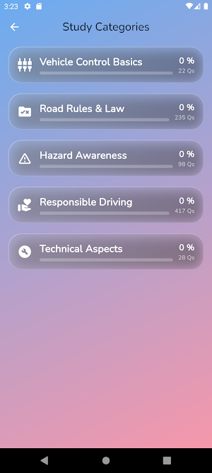 Ireland Driver Theory Car DTT Screenshot 1