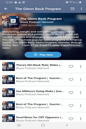 Glenn Beck Podcast Screenshot 0