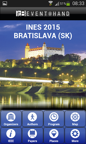 IEEE Hungary EVENT@HAND Screenshot 1