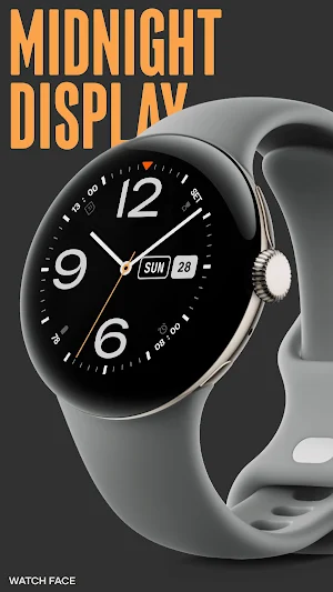 Midnight Display Watch Face Screenshot 1