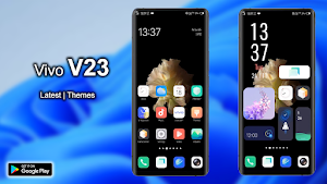 Vivo V23 Launcher & Wallpaper Screenshot 1