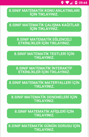 Ortaokul Matematik Screenshot 1