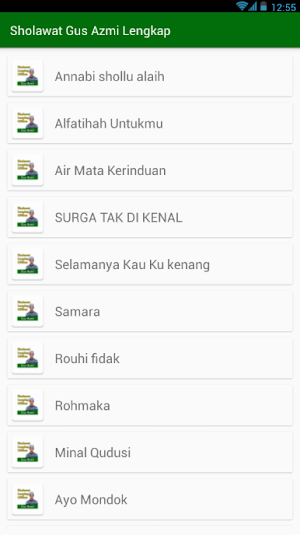 Sholawat Gus Azmi Offline + Lirik Lengkap Screenshot 0