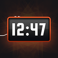 Huge Clock Fullscreen Display