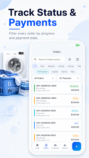 POS Laundry Cashier Offline Screenshot 2