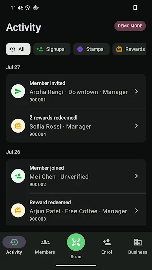 GoStamps Business Screenshot 0