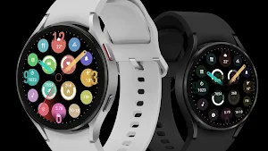 ZKinWatch Colorful Round Clock Screenshot 0
