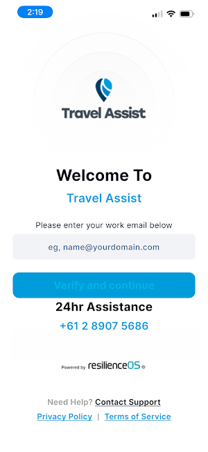 Travel Assist 2.0 Screenshot 0