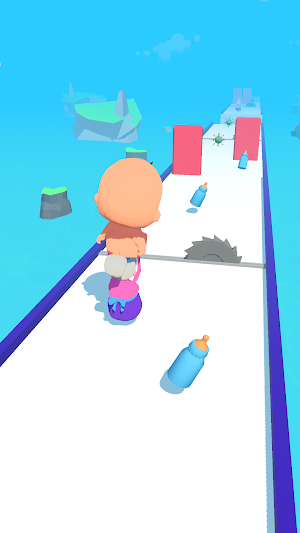 Grandma Run 3D Screenshot 1