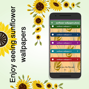 sunflower wallpapers phone Screenshot 1