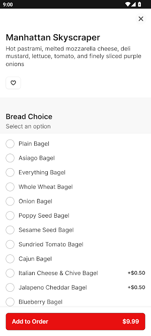 New York Bagel Company Screenshot 3