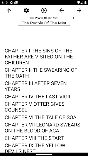Book, The People Of The Mist Screenshot 0