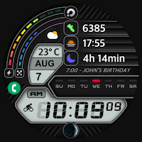 P054 Digital Watch Face