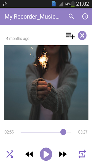 Music Player & Recorder Screenshot 2