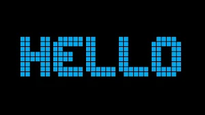 LED : Simple Running Text Screenshot 1