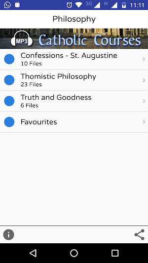 Catholic Courses Audio Collection Screenshot 3