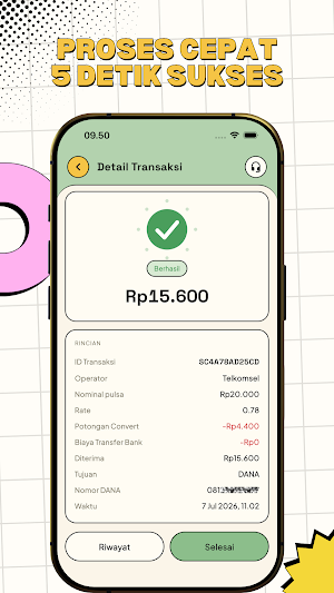 Sidopulsa: Tukar/Convert Pulsa Screenshot 2