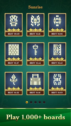 Mahjong Classic: Tile matching solitaire Screenshot 2