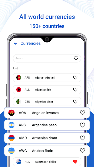 Currency App: Exchange Rate Screenshot 1