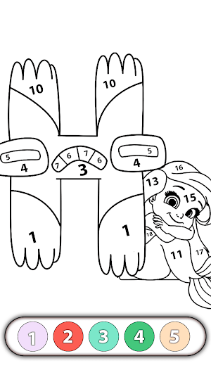 My Alphabet Lore Coloring Book Screenshot 3